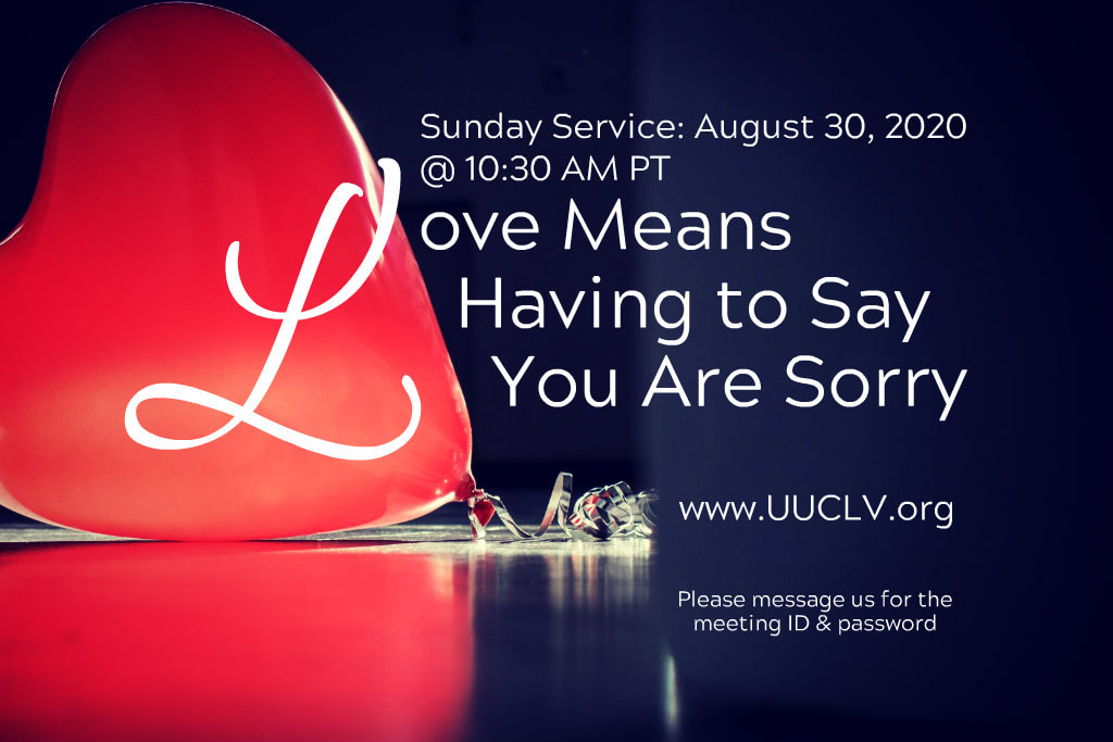 UU CLV 08-30-2020 Sunday Service