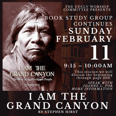 UUCLV Book Worship Grand Canyon